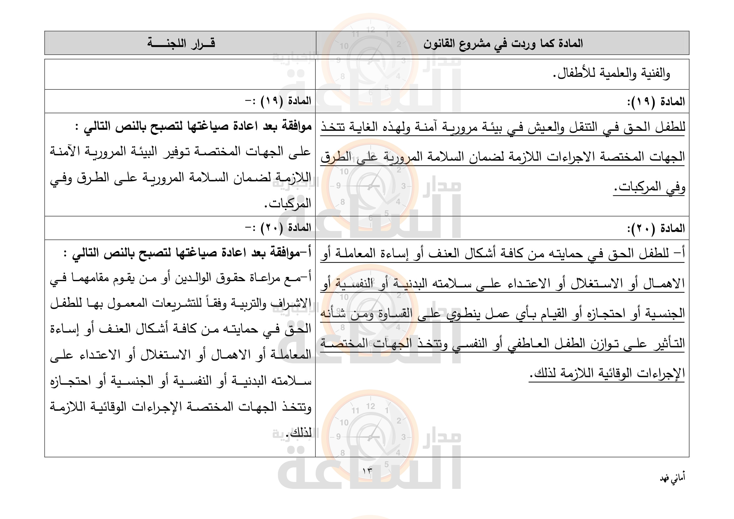 Madar Al-Saa Images