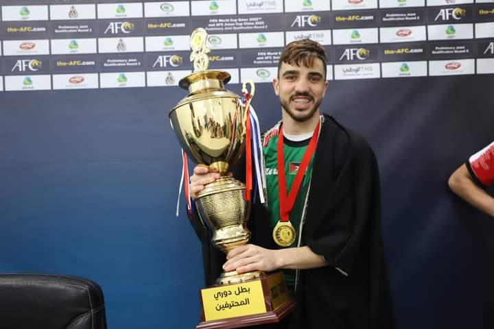 اللاعب الاردني عارف الحاج 