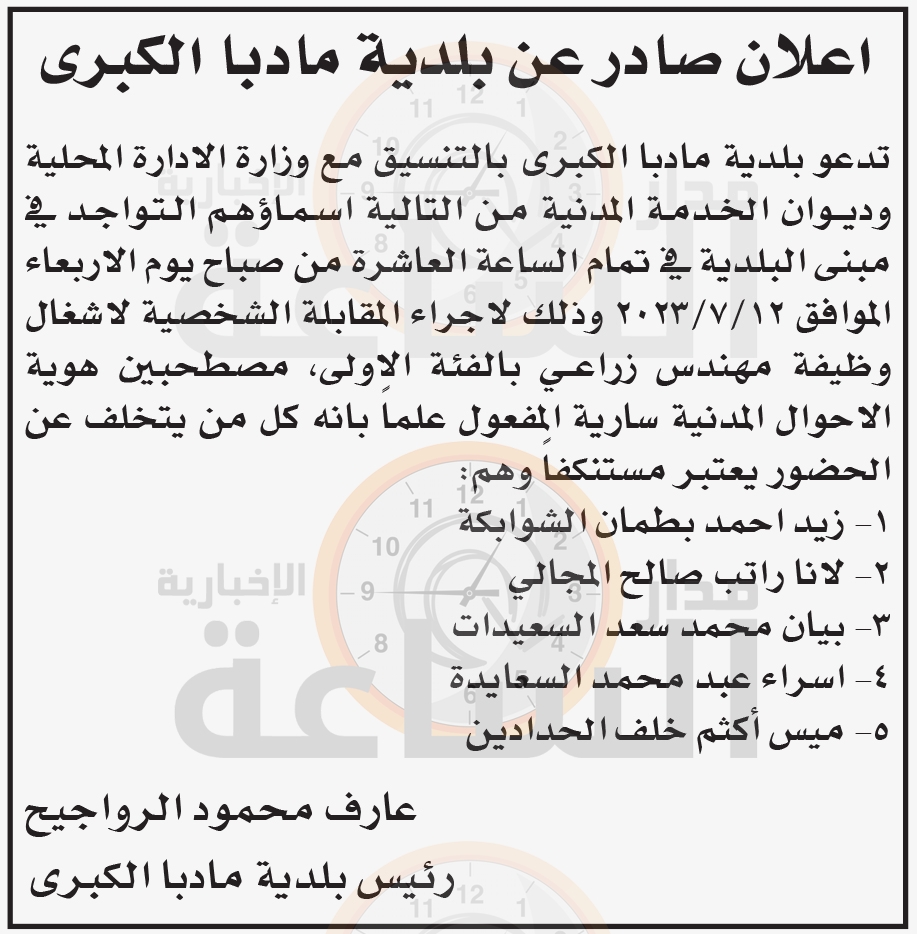 Madar Al-Saa Images 0.7772893376888304