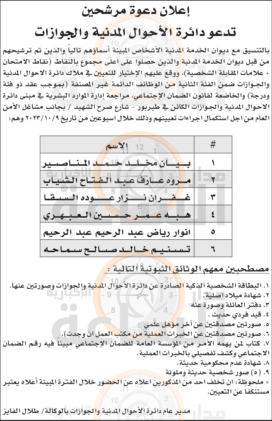 Madar Al-Saa Images 0.17092496623935305