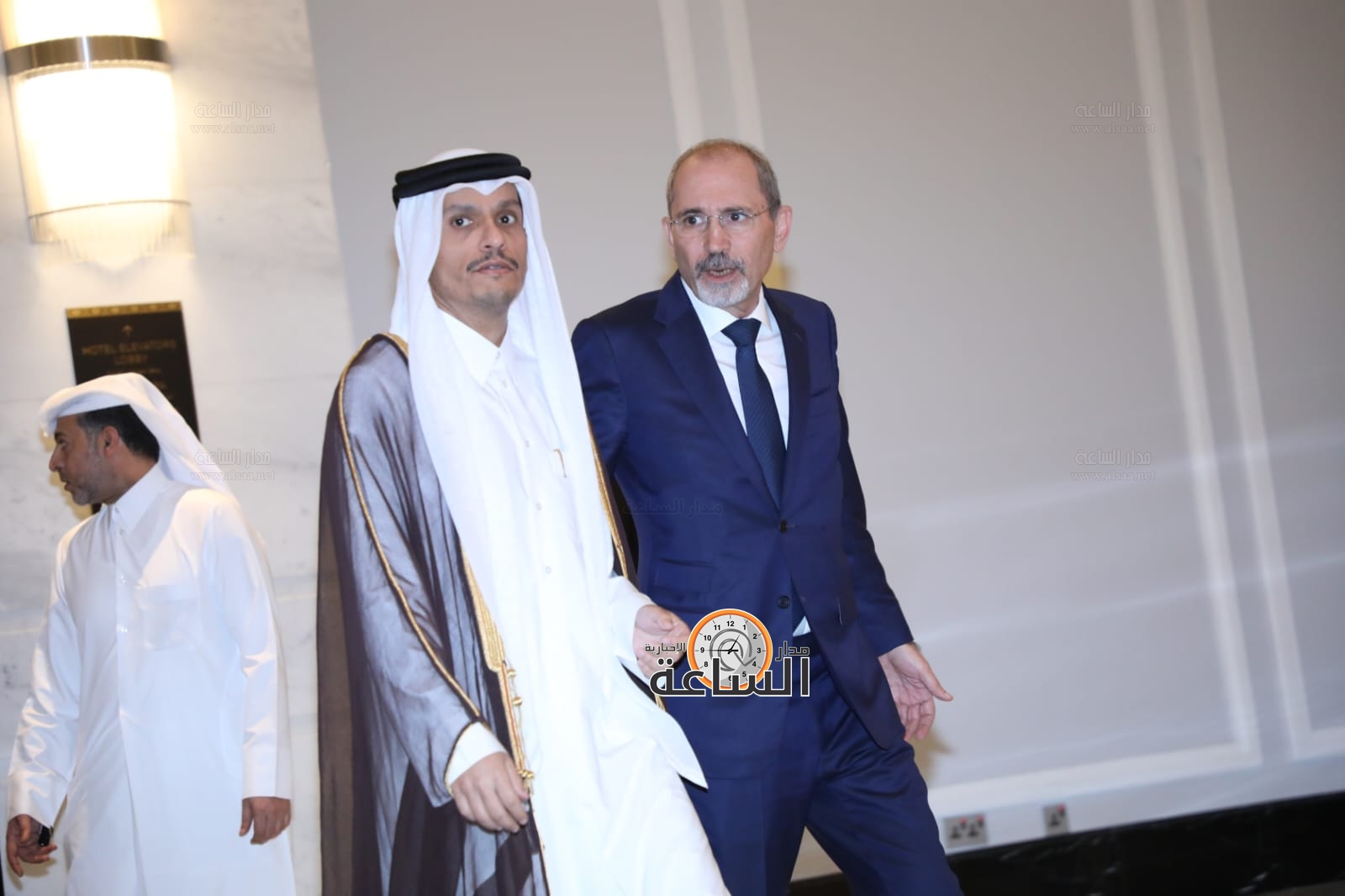 ايمن الصفدي ومحمد بن عبدالرحمن