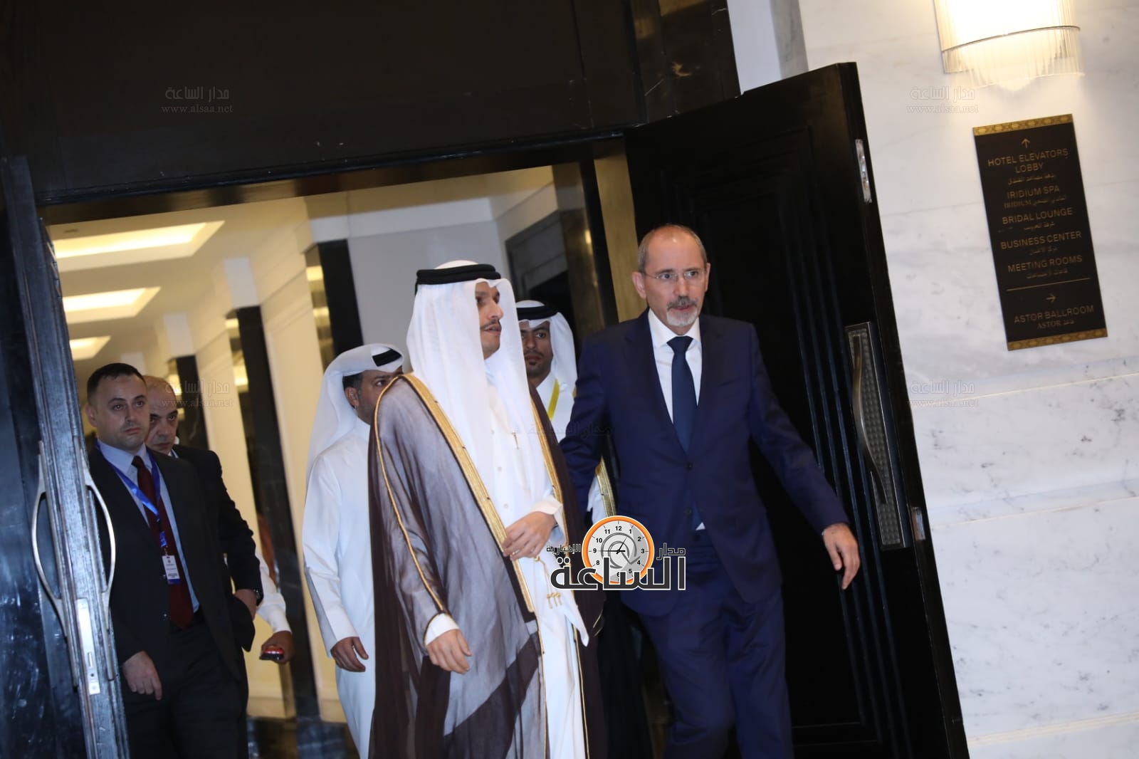 أيمن الصفدي ومحمد بن عبدالرحمن