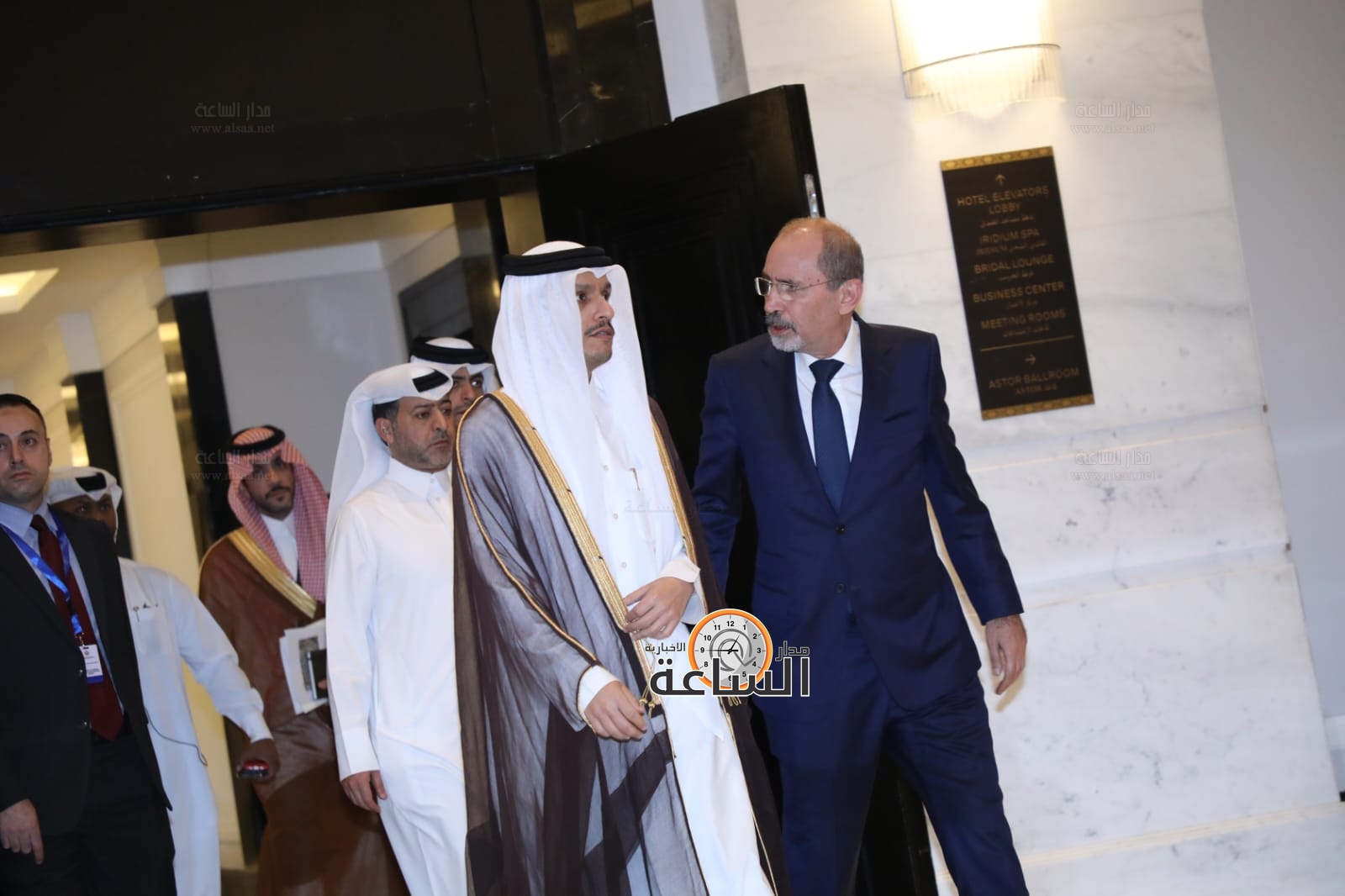 ايمن الصفدي ومحمد بن عبدالرحمن