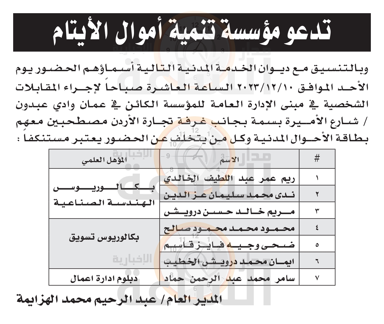 Madar Al-Saa Images 0.4972829084454624