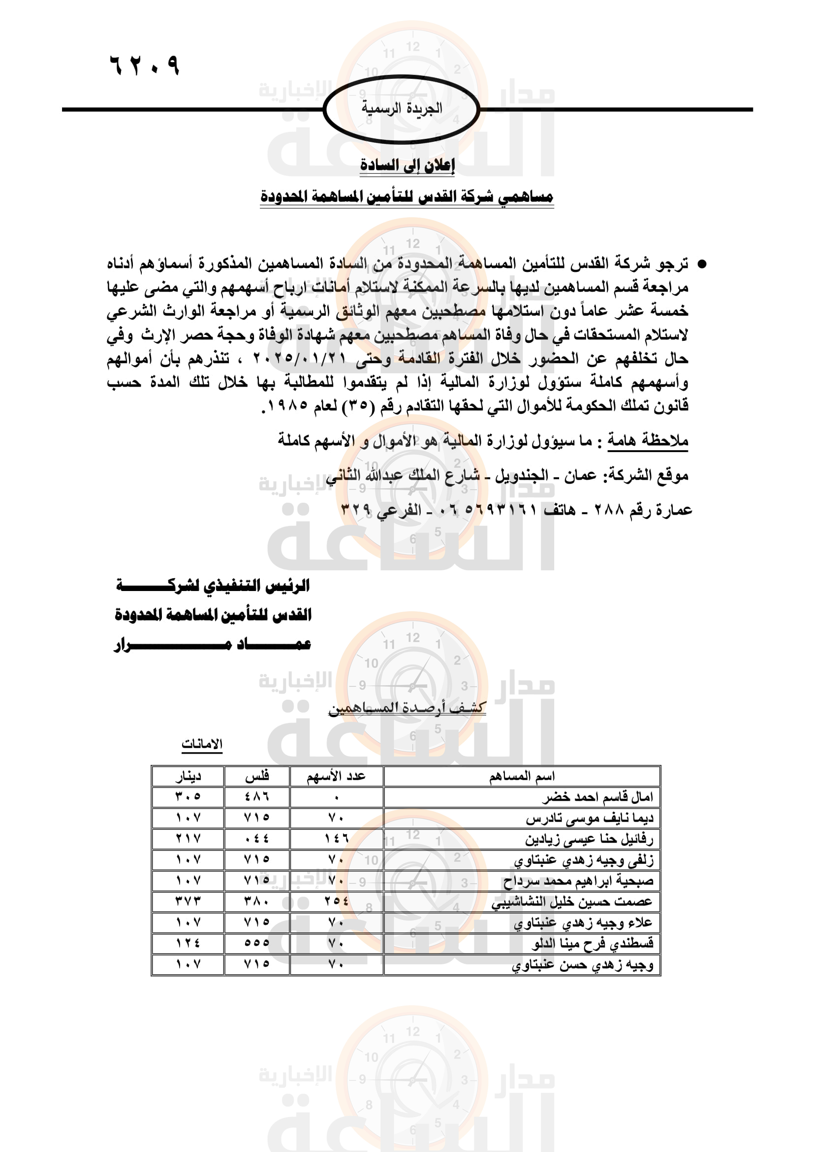 Madar Al-Saa Images 0.07635880142103724