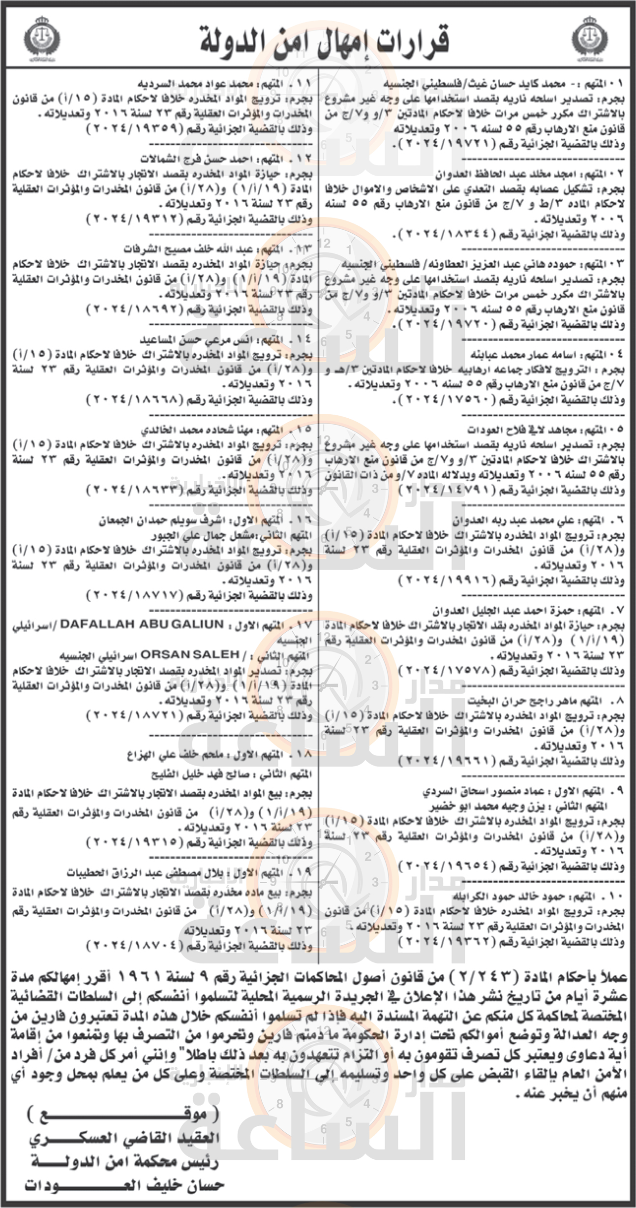 Madar Al-Saa Images 0.1732432192909339