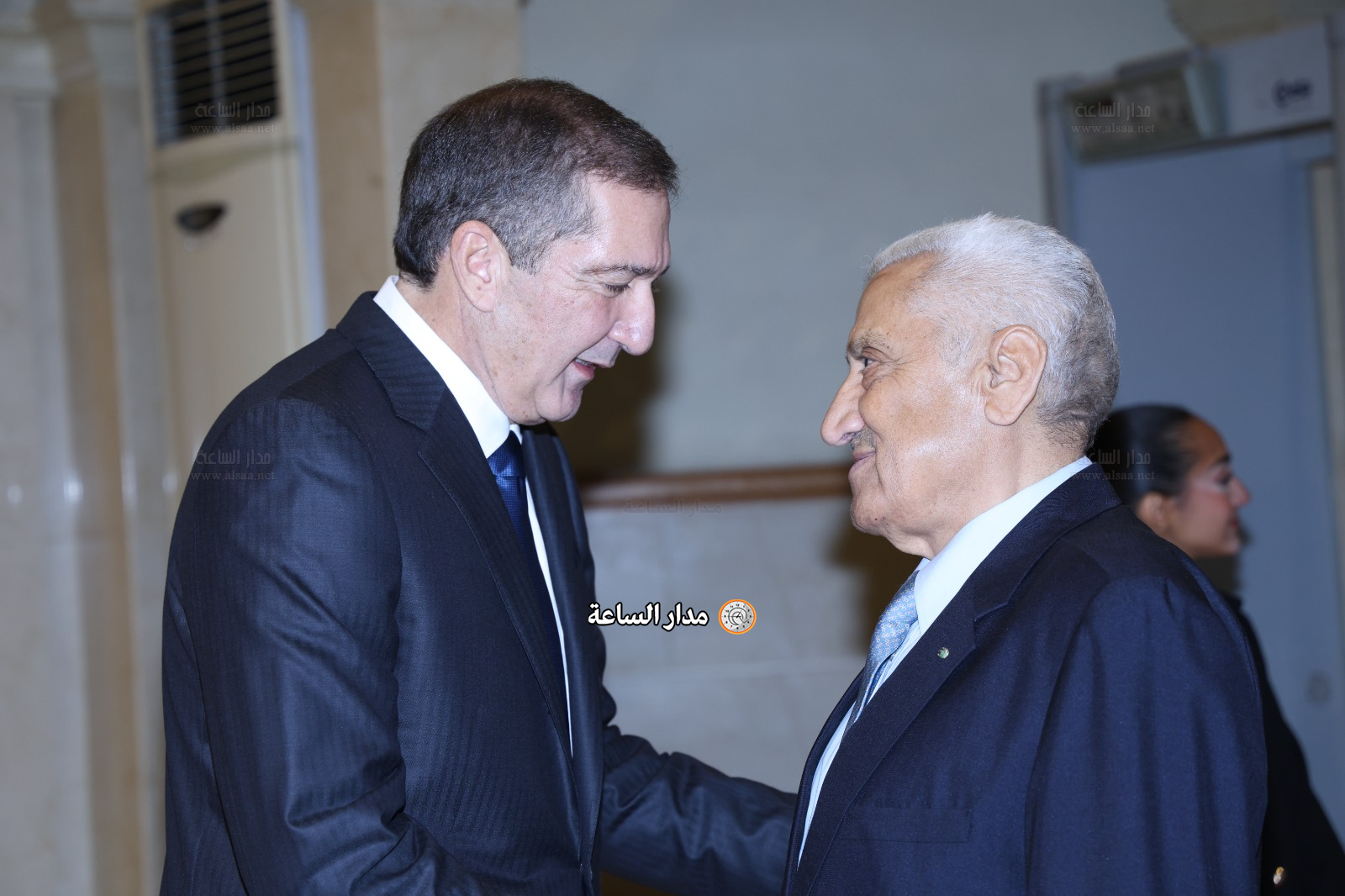 سمير الرفاعي و عبدالله النسور