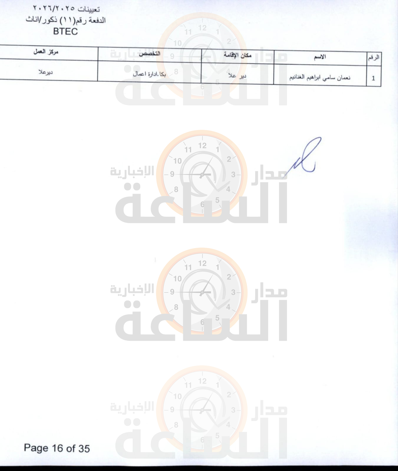 Madar Al-Saa Images 0.14389876229373766