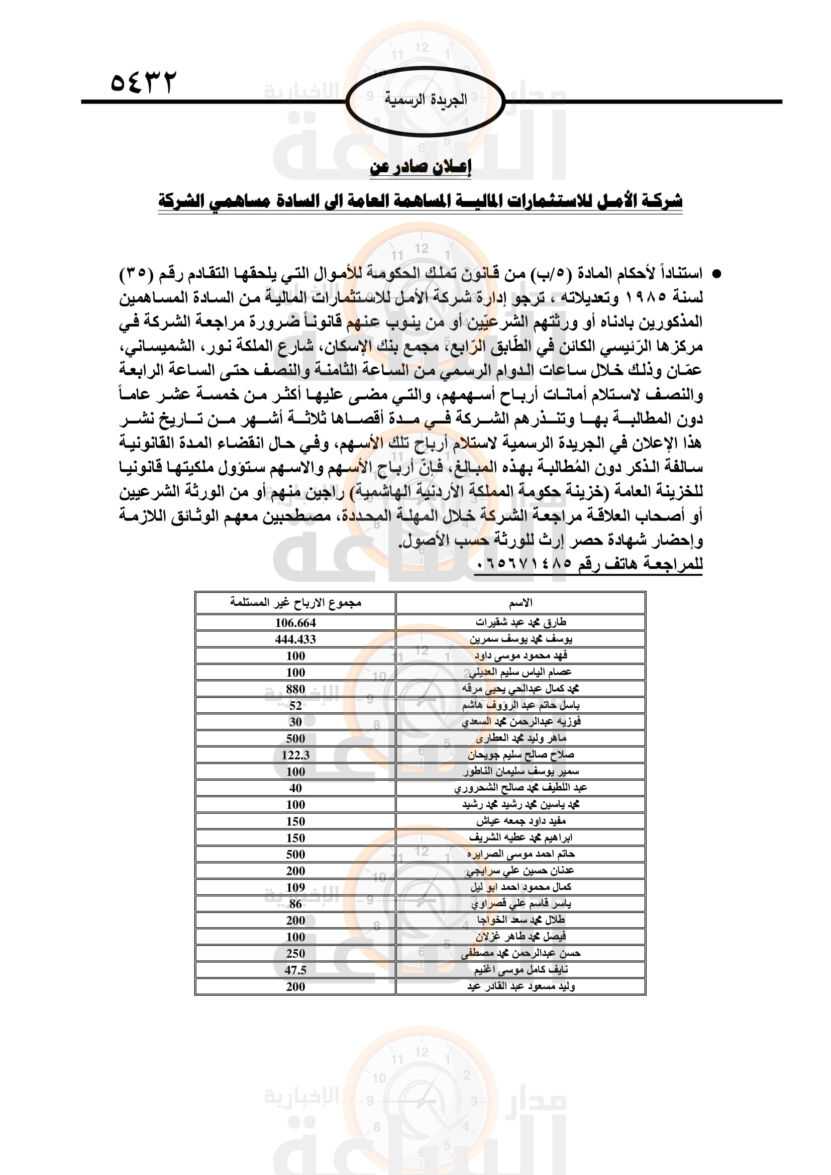 Madar Al-Saa Images 0.3887439435458613