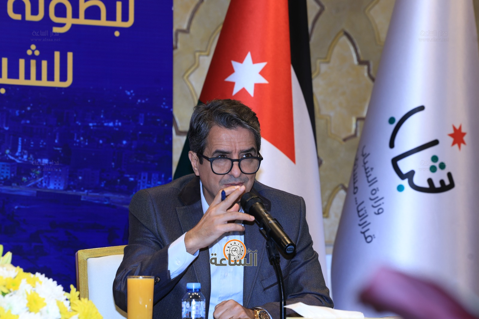 وزير الشباب الدكتور رائد العدوان