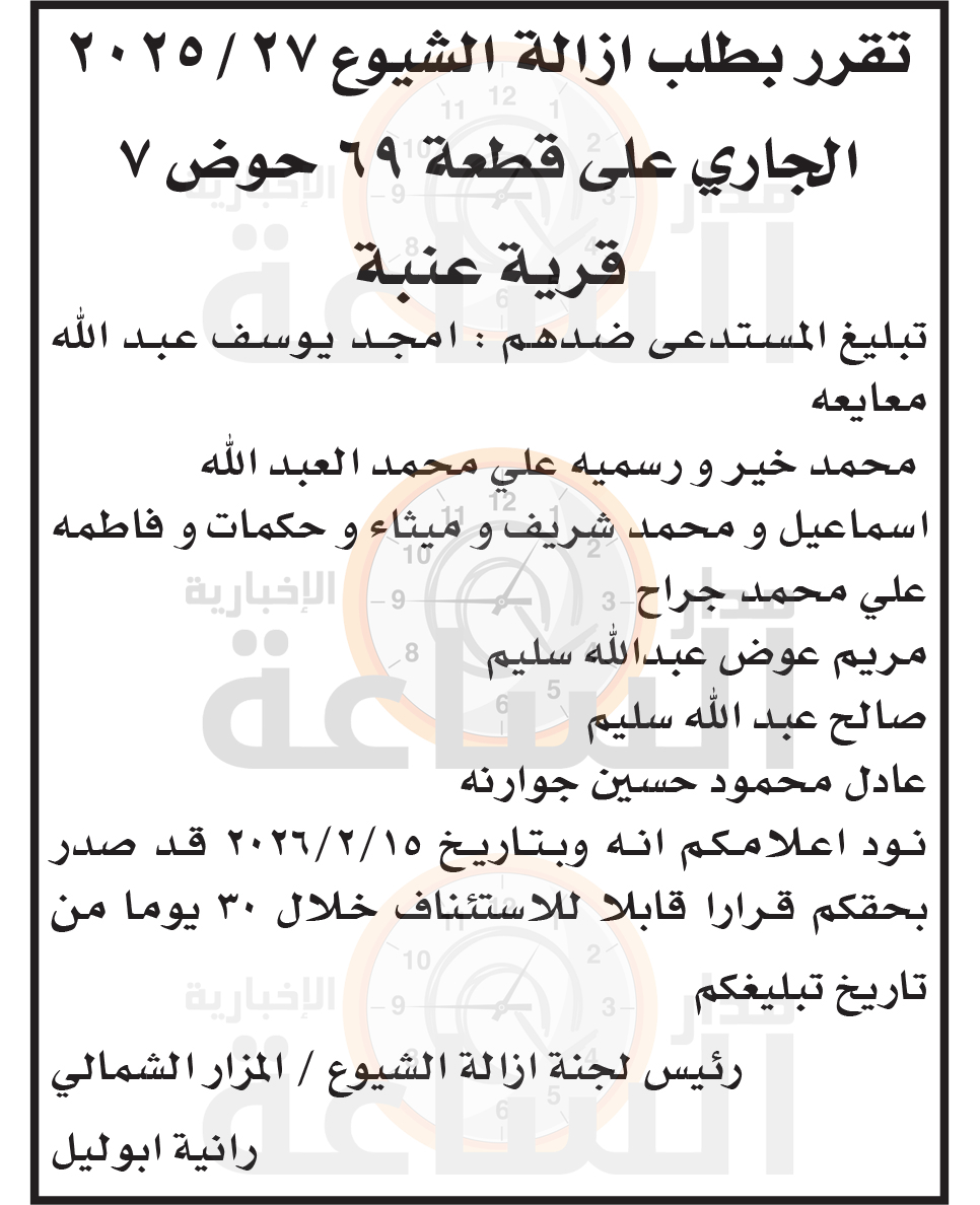 Madar Al-Saa Images 0.8078792843335948