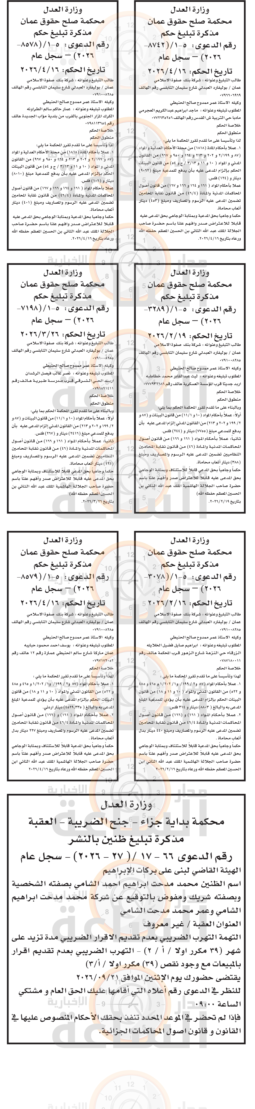 Madar Al-Saa Images 0.67028753566747