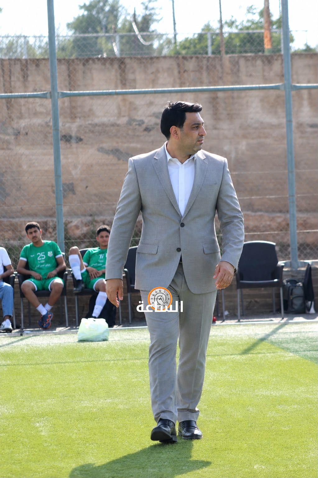 رئيس نادي وقاص سيف البشتاوي