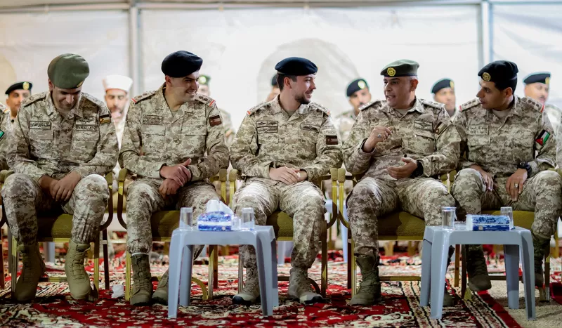 مدار الساعة,أخبار الأردن,اخبار الاردن,الحسين بن عبدالله الثاني,ولي العهد,القوات المسلحة الأردنية,المنطقة العسكرية الوسطى,القوات المسلحة,الجيش العربي