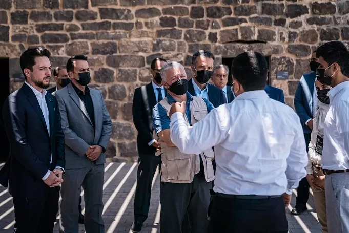 مدار الساعة,أخبار الأردن,اخبار الاردن,وزير السياحة والآثار,الدكتور جعفر حسان,الملك عبدالله الثاني,الحسين بن عبدالله الثاني,ولي العهد,دائرة الآثار العامة,الديوان الملكي الهاشمي