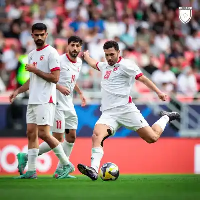 الأردن يتغلب على الكويت في كأس