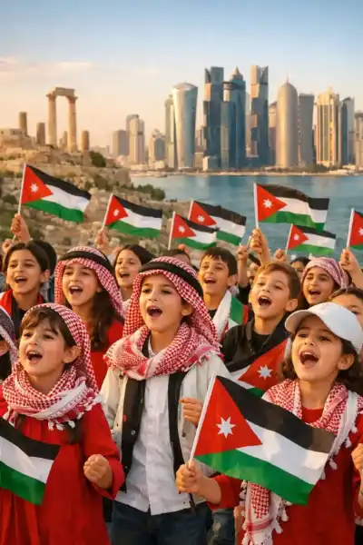 من عمان للدوحة بصوت الأطفال الأردنيين