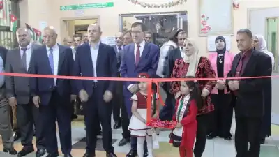 عجلون: مقطش يرعى احتفال مدرسة حطين