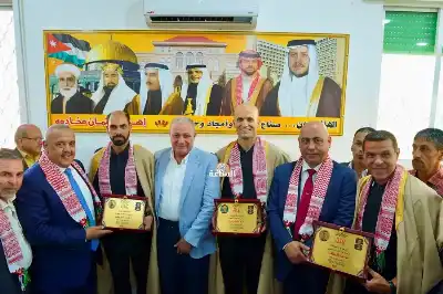 تكريم يليق بسفراء التحكيم الأردني.. عثمان