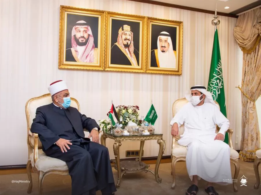 مدار الساعة,أخبار الأردن,اخبار الاردن,وزير الأوقاف والشؤون والمقدسات الإسلامية,الدكتور محمد الخلايلة,محمد الخلايلة,المملكة العربية السعودية,الملك سلمان,بعثة الحج