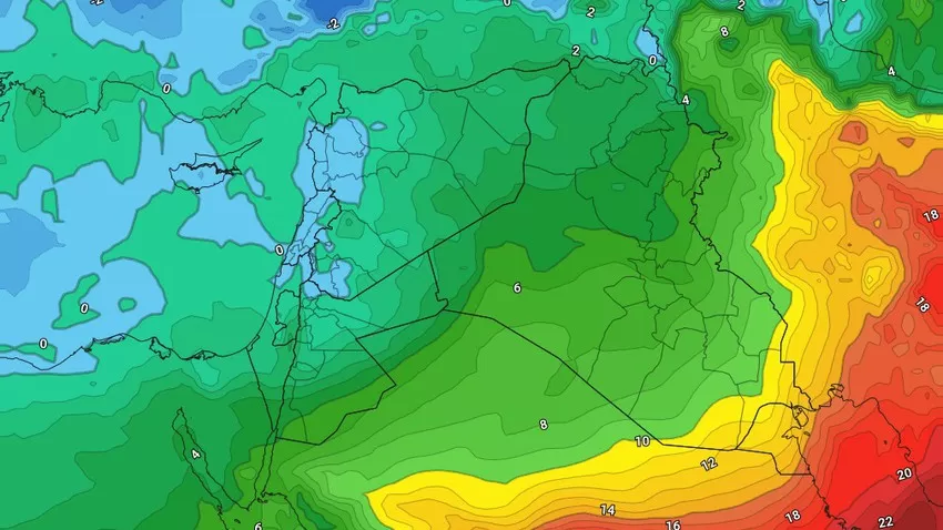 مدار الساعة,أخبار الأردن,اخبار الاردن,درجات الحرارة