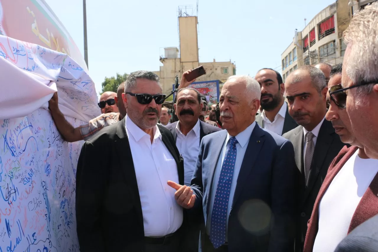 مدار الساعة,مناسبات أردنية,الملك عبد الله الثاني,ولي العهد,الديوان الملكي,عيد الاستقلال,بلدية الزرقاء,الجيش العربي