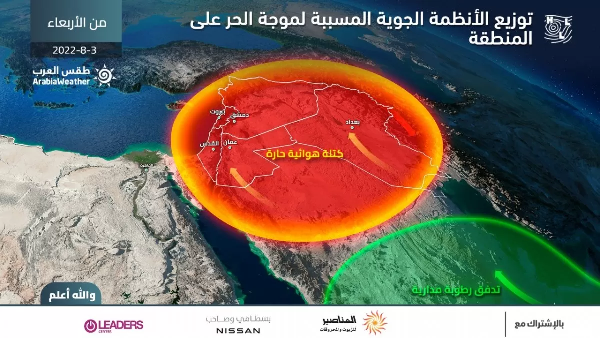 مدار الساعة,الطقس في الأردن اليوم,طقس الأردن,طقس العرب,طقس العرب الاردن,درجات الحرارة,البحر الميت