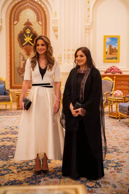 مدار الساعة,أخبار الأردن,اخبار الاردن,الملكة رانيا,الملكة رانيا العبدالله,سلطنة عمان,السلطان هيثم بن طارق