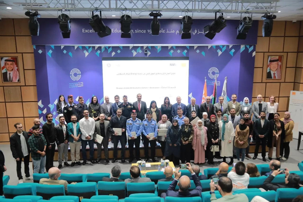 مدار الساعة,مناسبات أردنية,الأميرة سمية بنت الحسن,الأمن العام,البنك المركزي الأردني,جامعة الأميرة سمية,إدارة الاتصالات وتكنولوجيا المعلومات,الذكاء الاصطناعي,البنك المركزي