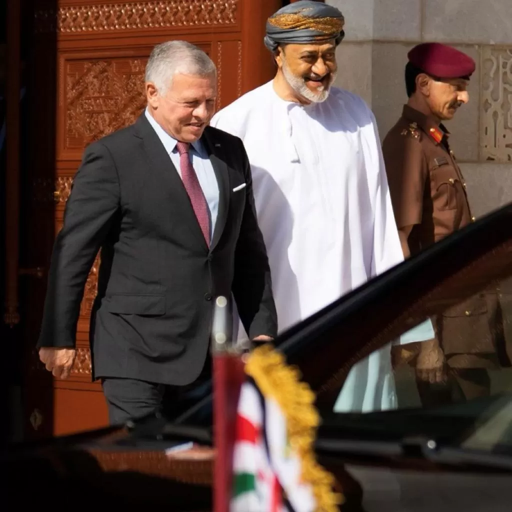 مدار الساعة,أخبار الأردن,اخبار الاردن,الملك عبدالله الثاني,المملكة الأردنية الهاشمية,سلطنة عمان,السلطان هيثم بن طارق