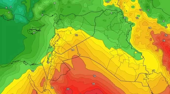 مدار الساعة,الطقس في الأردن اليوم,طقس الأردن,طقس العرب,طقس العرب الاردن,درجات الحرارة