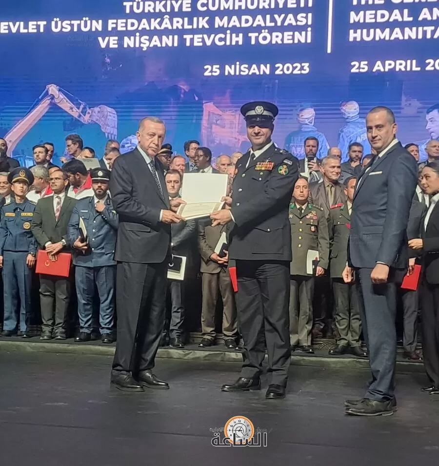 مدار الساعة,أخبار الأردن,اخبار الاردن,المملكة الأردنية الهاشمية,الملك عبدالله الثاني بن الحسين,الدفاع المدني,#تكريم_الرئيس_التركي #الإغاثة_الإنسانية #فريق_البحث_والإنقاذ #زلزال_تركيا #الأردن_الهاشميّة