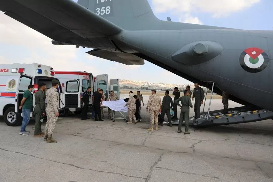 مدار الساعة,أخبار الأردن,اخبار الاردن,هيئة الأركان المشتركة,القوات المسلحة الأردنية,الخدمات الطبية الملكية,مدينة الحسين الطبية,القوات المسلحة,المملكة العربية السعودية,سلاح الجو الملكي,الجيش العربي,#إخلاء_طبي_عاجل,#الحسين_الطبية,#الأردن_والسعودية