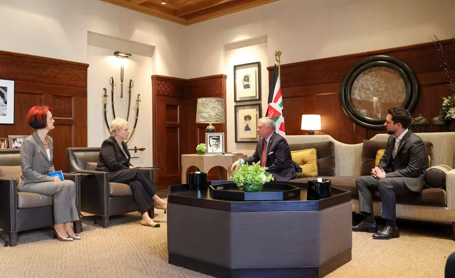 مدار الساعة,أخبار الأردن,اخبار الاردن,نائب رئيس الوزراء,وزير الخارجية وشؤون المغتربين,الدكتور جعفر حسان,الملك عبدالله الثاني,الحسين بن عبدالله الثاني,ولي العهد,رئيس الوزراء,أيمن الصفدي,قطاع غزة,قصر الحسينية