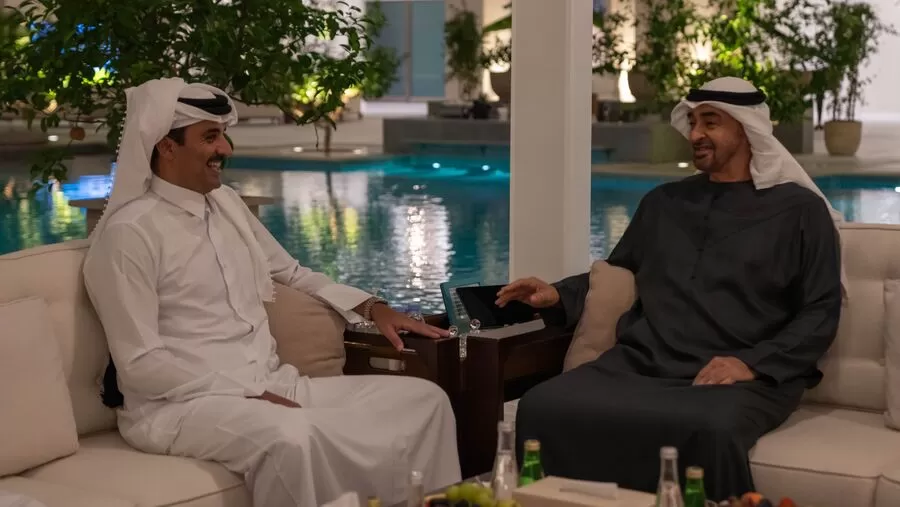 مدار الساعة,أخبار عربية ودولية,الشيخ محمد بن زايد,الشيخ تميم بن حمد,قطاع غزة
