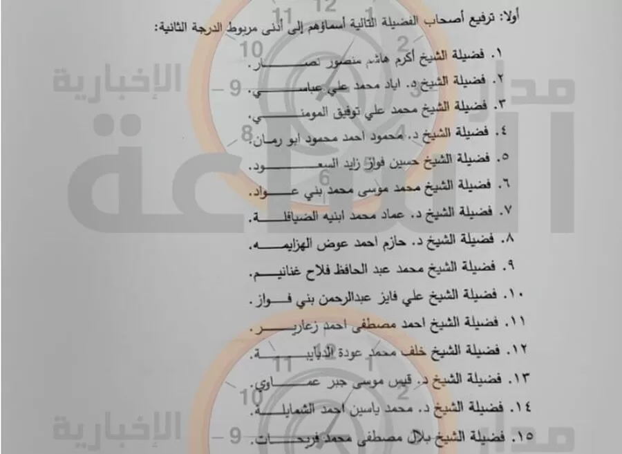 مدار الساعة,أخبار الأردن,اخبار الاردن,المجلس القضائي,الإرادة الملكية السامية