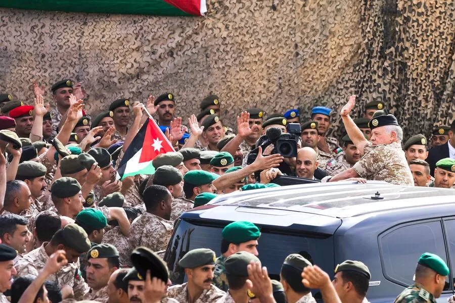 مدار الساعة,مناسبات أردنية,الملك عبدالله الثاني,القوات المسلحة الأردنية,الملك عبدالله الثاني بن الحسين,الحسين بن عبدالله الثاني,المنطقة العسكرية الشرقية,القوات المسلحة,الجيش العربي