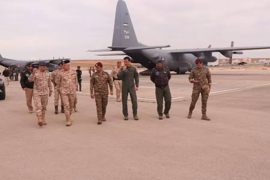 مدار الساعة,أخبار الأردن,اخبار الاردن,هيئة الأركان المشتركة,المملكة الأردنية الهاشمية,الملك عبدالله الثاني,الإنزالات الجوية,القوات المسلحة الأردنية,القوات المسلحة,قطاع غزة