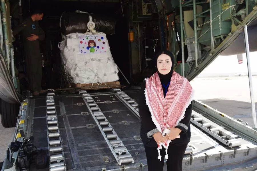 الإعلامية ليندا المواجدة تشارك في الإنزالات