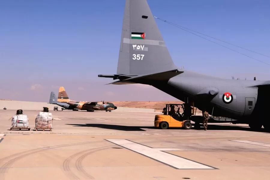 مدار الساعة,أخبار الأردن,اخبار الاردن,القوات المسلحة الأردنية,الإنزالات الجوية,القوات المسلحة,قطاع غزة,جمهورية مصر العربية,الجيش العربي,سلاح الجو الملكي