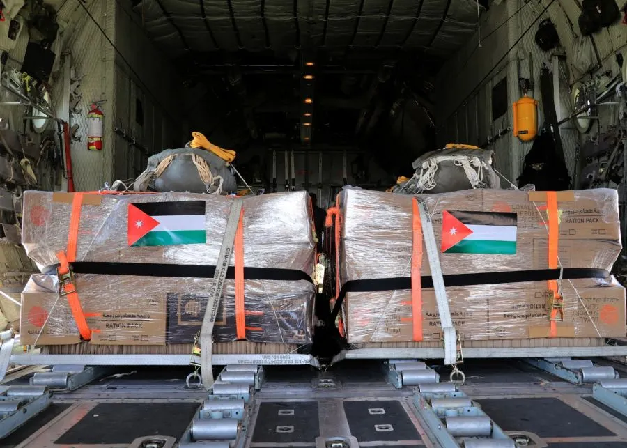 مدار الساعة,أخبار الأردن,اخبار الاردن,القوات المسلحة الأردنية,الإنزالات الجوية,القوات المسلحة,قطاع غزة,جمهورية مصر العربية,سلاح الجو الملكي