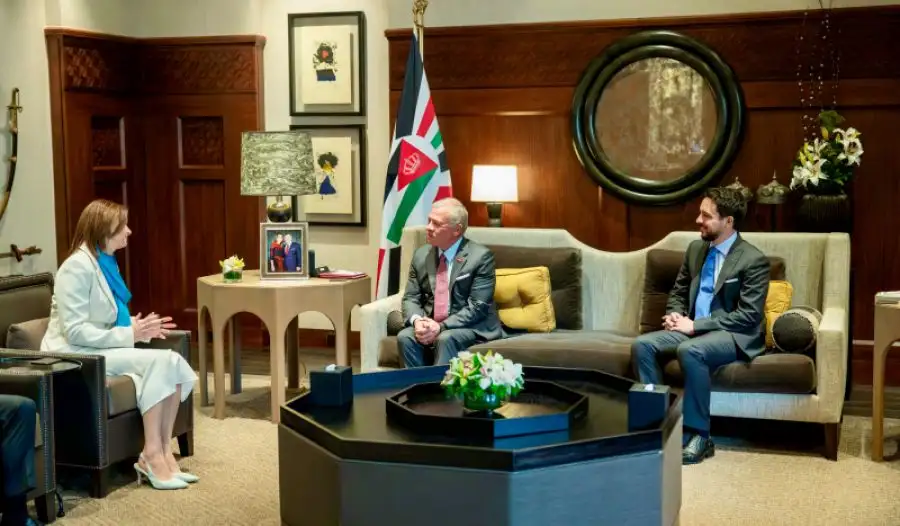 مدار الساعة,أخبار الأردن,اخبار الاردن,نائبة رئيس الوزراء,نائب رئيس الوزراء,وزير الخارجية وشؤون المغتربين,الملك عبدالله الثاني,رئيس الوزراء,الحسين بن عبدالله الثاني,ولي العهد,أيمن الصفدي,قصر الحسينية