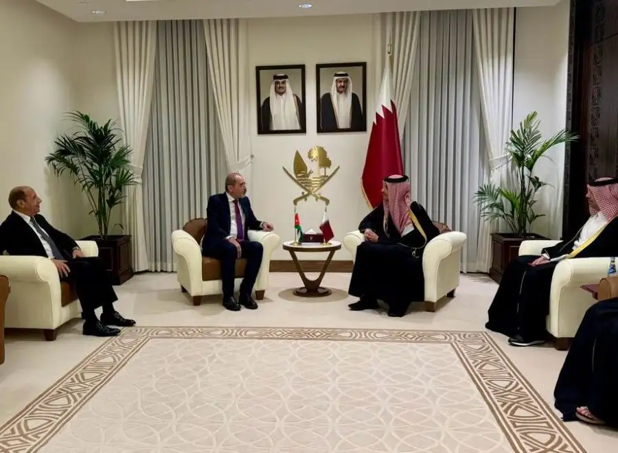 مدار الساعة,أخبار الأردن,اخبار الاردن,نائب رئيس الوزراء,وزير الخارجية وشؤون المغتربين,رئيس الوزراء,أيمن الصفدي,الملك عبدالله الثاني,الشيخ تميم بن حمد,قطاع غزة,الضفة الغربية