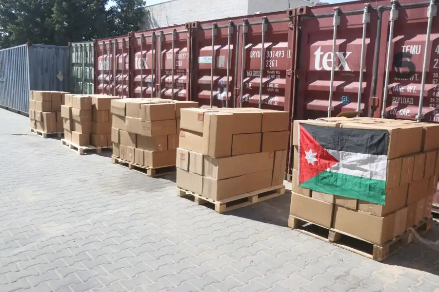 مدار الساعة,أخبار الأردن,اخبار الاردن,الهيئة الخيرية الهاشمية,الملك عبدالله الثاني بن الحسين,القوات المسلحة الأردنية,القوات المسلحة,قطاع غزة,المستشفى الميداني الأردني