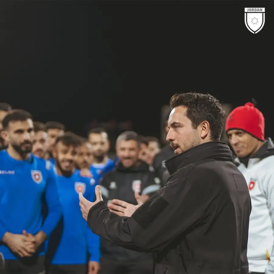 مدار الساعة,أخبار رياضية,ولي العهد,الأمير الحسين بن عبد الله الثاني,تصفيات كأس العالم,المنتخب الوطني لكرة القدم,كأس العالم,ستاد عمان الدولي