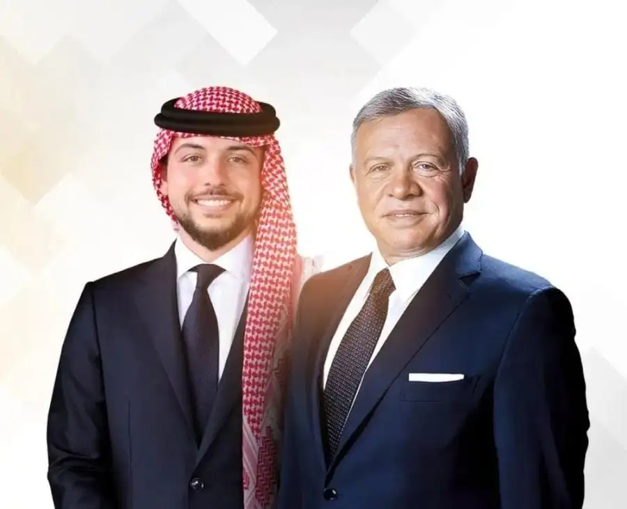 مدار الساعة,مناسبات أردنية,ولي العهد,الملك عبدالله الثاني,الحسين بن عبدالله الثاني,مجلس الأعيان,عيد الفطر,الضفة الغربية,قطاع غزة
