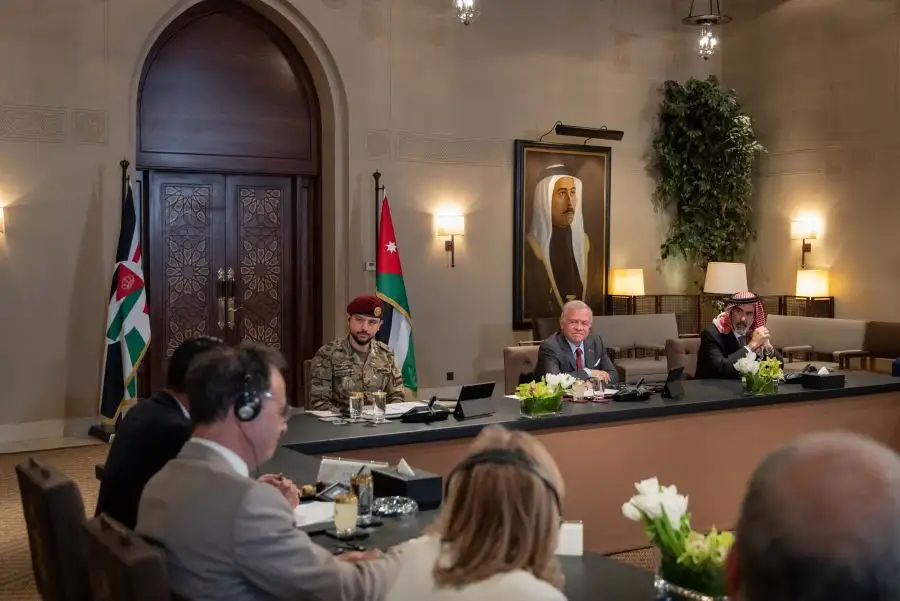 مدار الساعة,أخبار الأردن,اخبار الاردن,نائب رئيس الوزراء,وزير الخارجية وشؤون المغتربين,الملك عبدالله الثاني,الحسين بن عبدالله الثاني,ولي العهد,رئيس الوزراء,أيمن الصفدي,الأمير غازي بن محمد,الضفة الغربية,قصر الحسينية