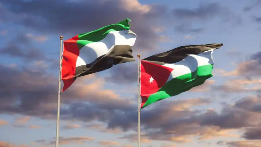 مدار الساعة,أخبار اقتصادية,وزير الصناعة والتجارة والتموين,الملك عبدالله الثاني,يعرب القضاة,الإمارات العربية المتحدة,الشيخ محمد بن زايد