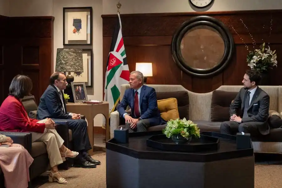 مدار الساعة,أخبار الأردن,اخبار الاردن,نائب رئيس الوزراء,وزير الخارجية وشؤون المغتربين,ولي العهد,رئيس الوزراء,أيمن الصفدي,الضفة الغربية,قصر الحسينية