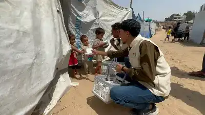 مشروع التكايا الأردني بغزة قدم نحو